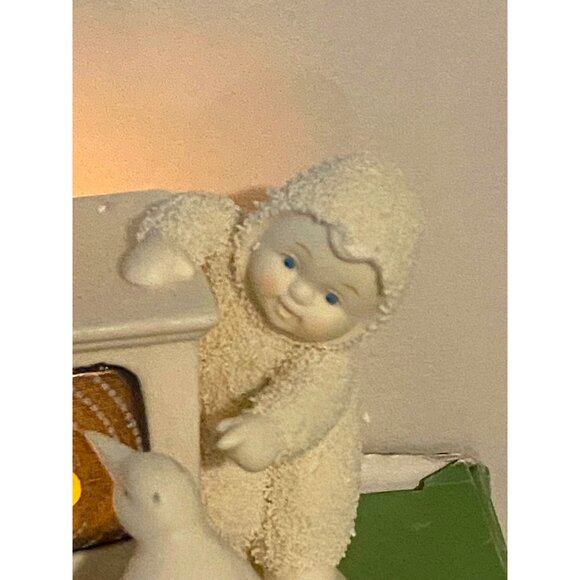 Snowbabies "Thats Enough TV For Today!" Figurine With Penguins By Kristi Jensen - Picture 4 of 16